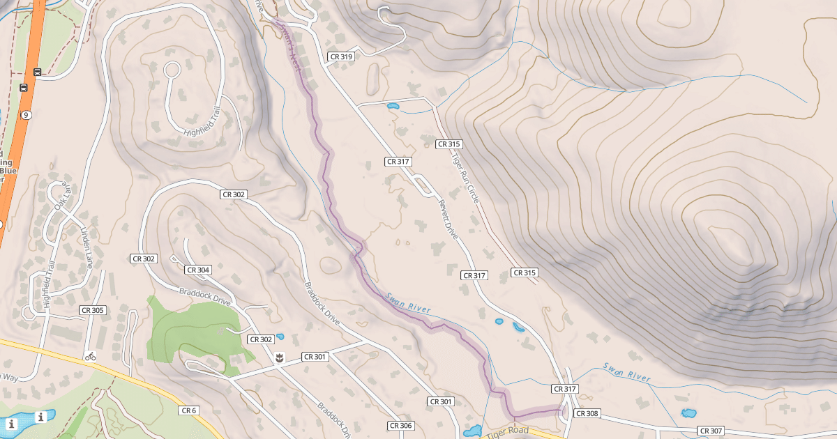 Map preview of Swan's Nest