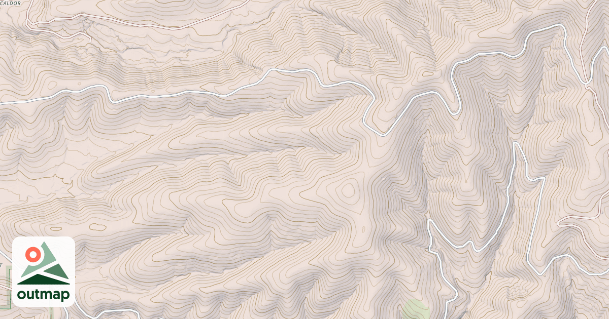 Map of Caldor Loop