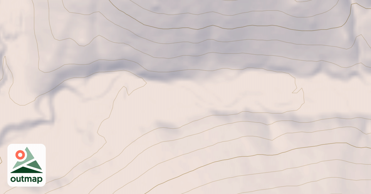 Map of Thain Creek