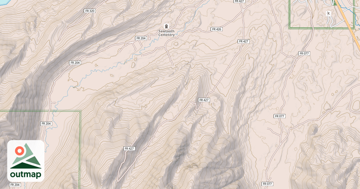 Map of LITTLE BEAVER MINE RD