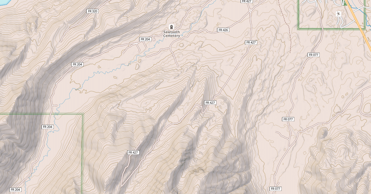 Map preview of LITTLE BEAVER MINE RD