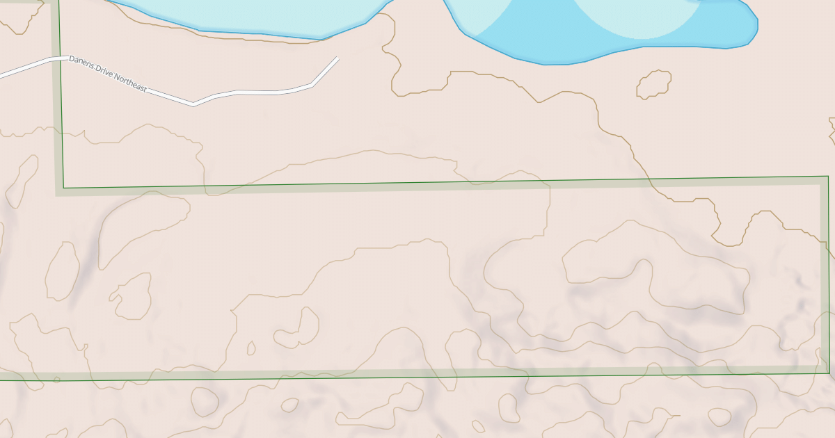 Map preview of DANENS DRIVE SPUR D