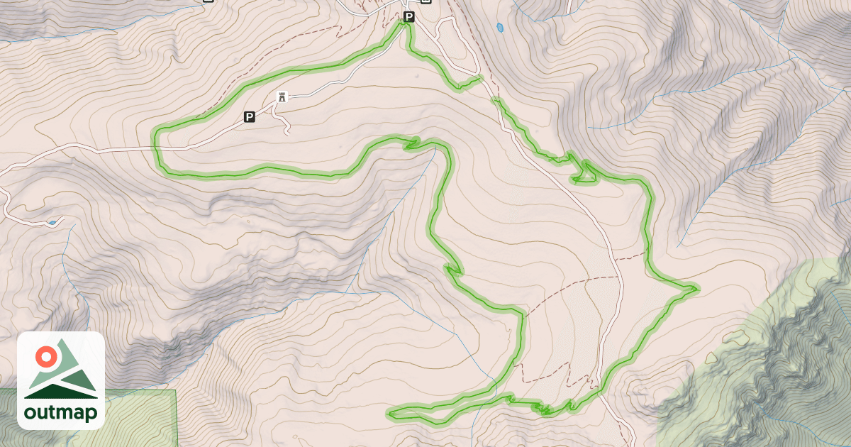 Map of Brim Trail
