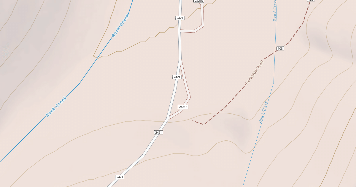 Map preview of DISPERSED CAMPSITE