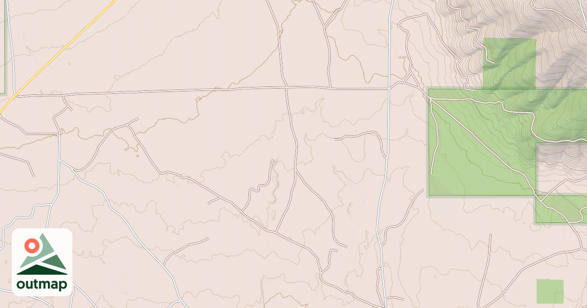 Map of BEAR WALLOW