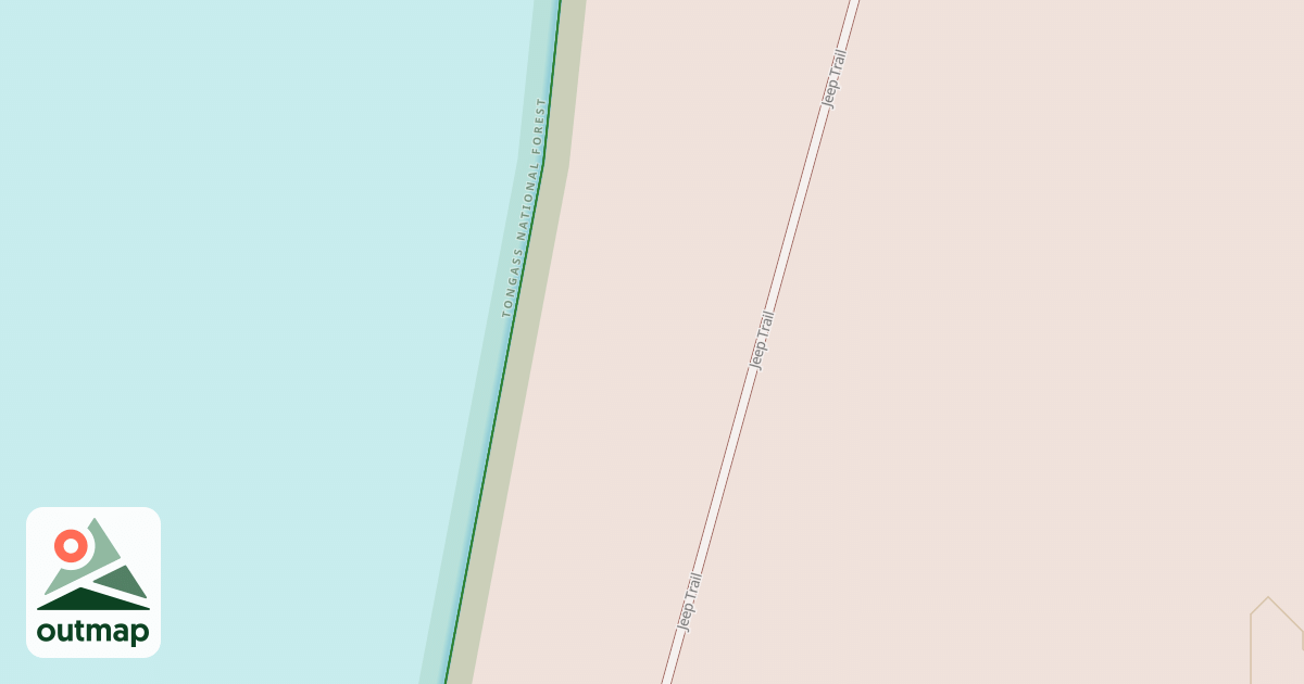 Map of Dry Bay Nps Trail