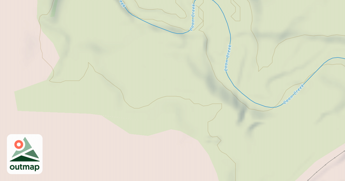 Map of Shady Oaks Native Prairie Adventure Trails