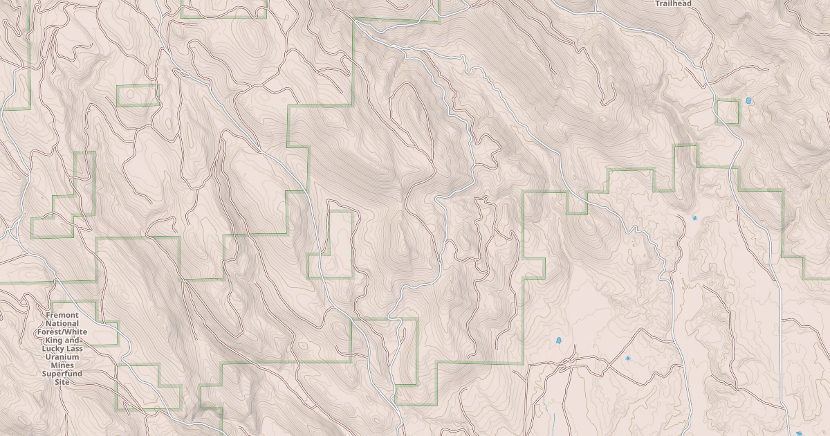 Map preview of BAUERS CREEK