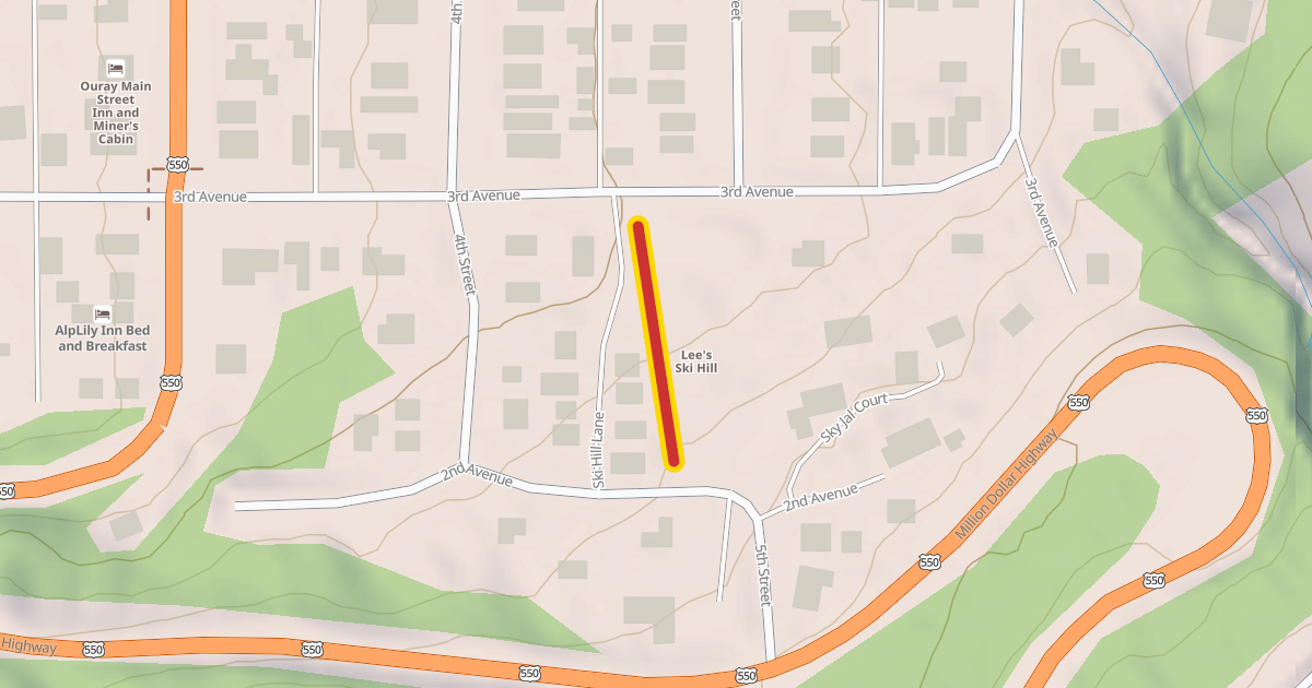 Map preview of Rope Tow