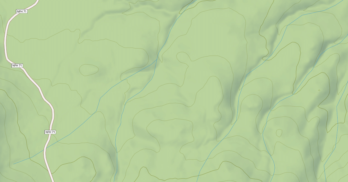 Map preview of CARMEN VALLEY SPUR