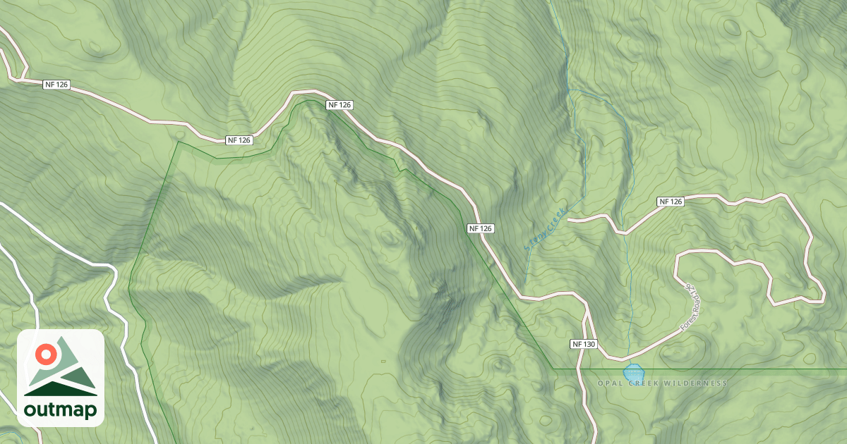 Map of STONY CREEK ROAD