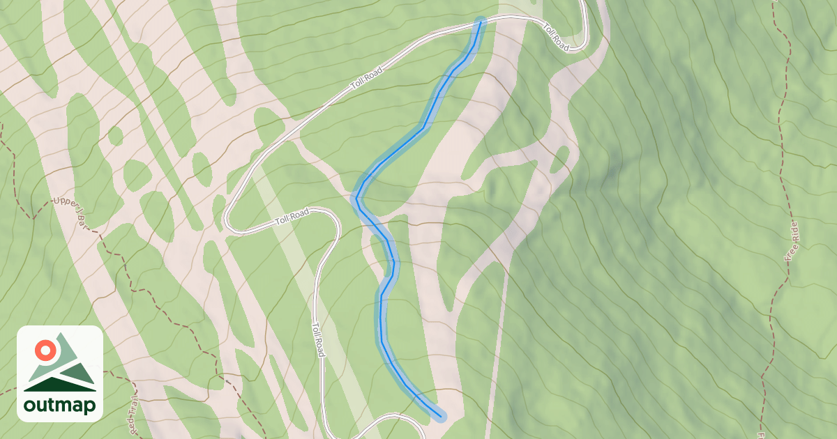 Map of Carriage Road