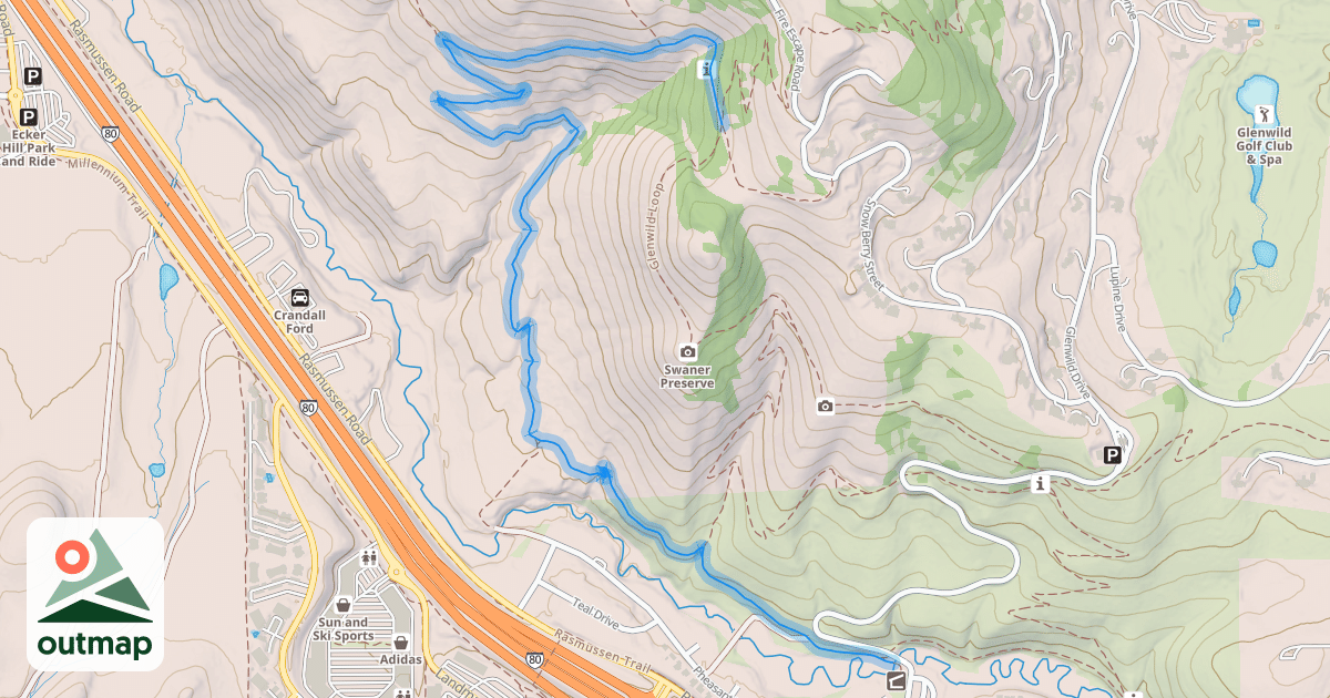 Map of Stealth Trail