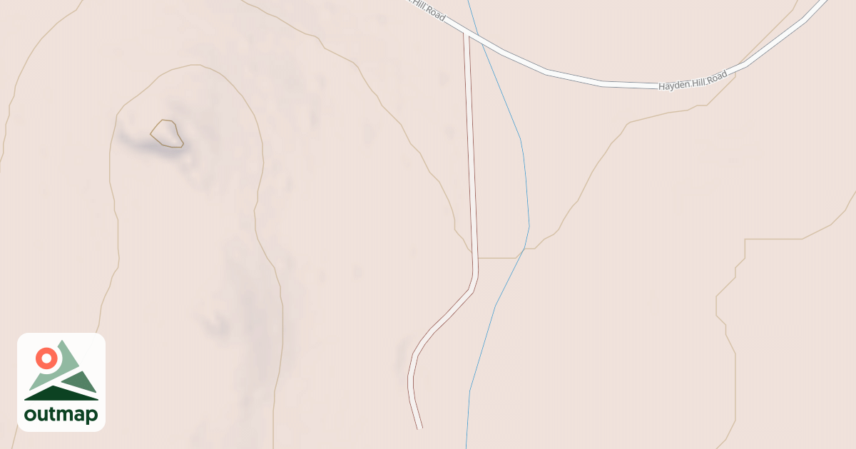 Map of CARY SPRING SPUR