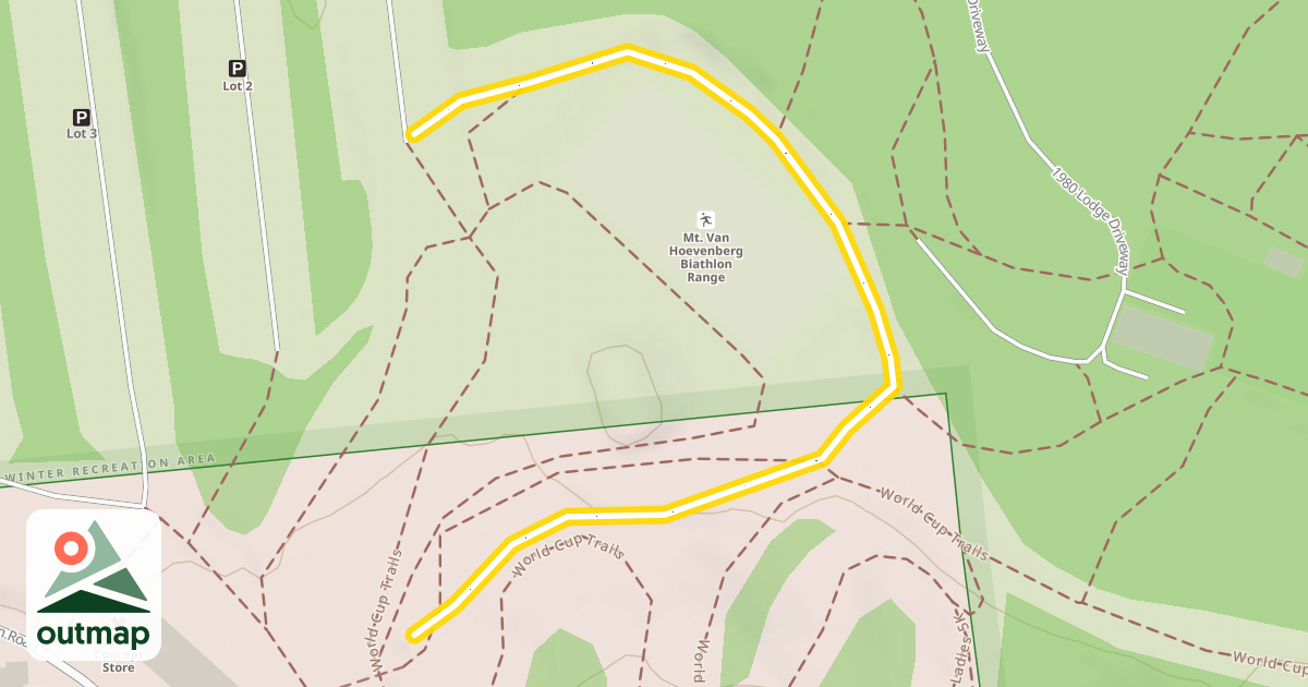 Map of 1980 Trails Connector