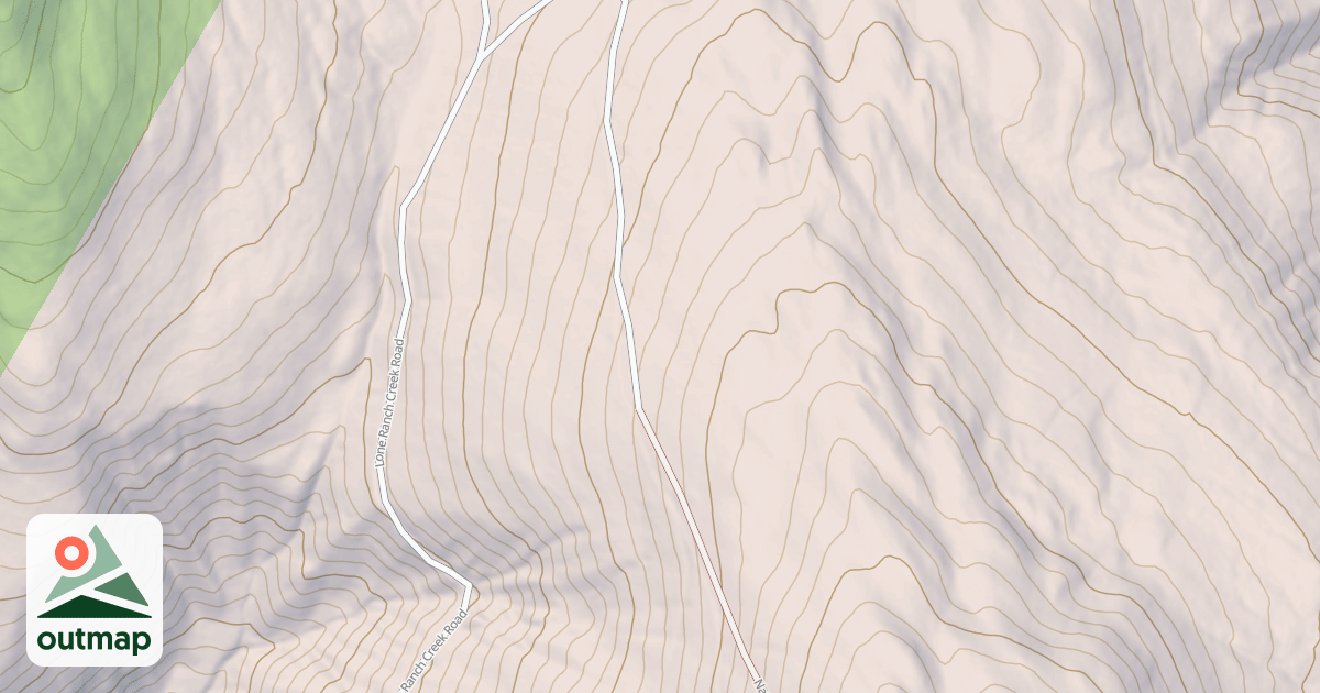 Map of USFS Motor Vehicle Use Map Roads {50CD2393-6F55-40DB-B8F8-461828FC549C}