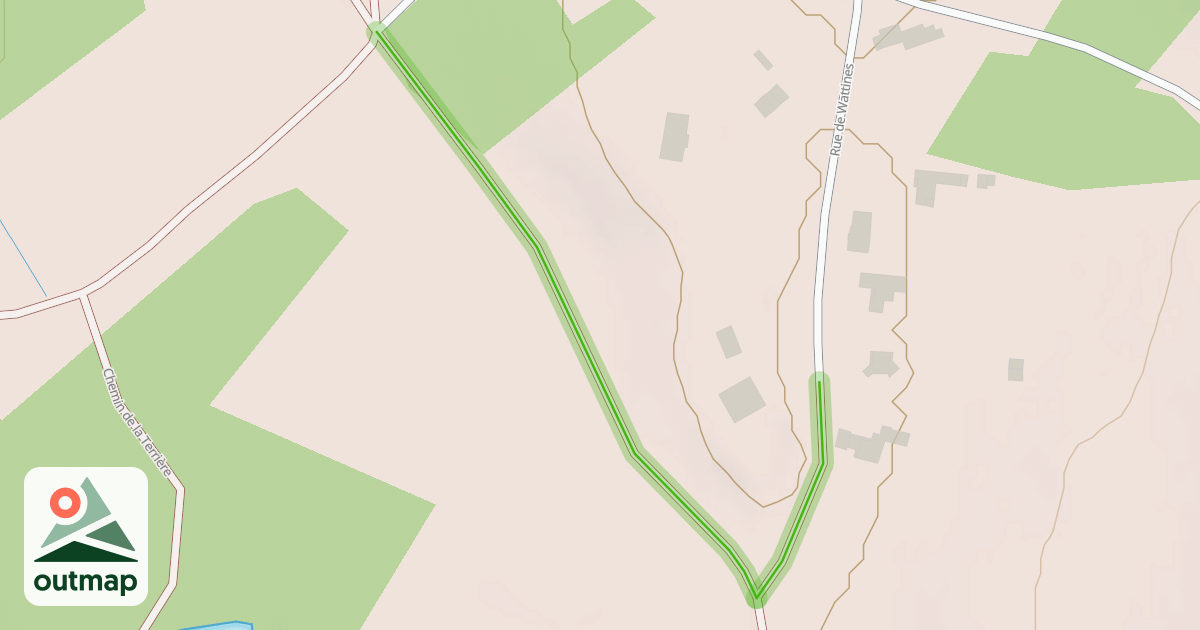 Map of Chemin des Champs Marais