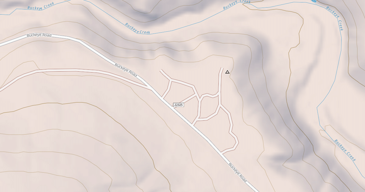 Map preview of BUCKEYE CUTOFF