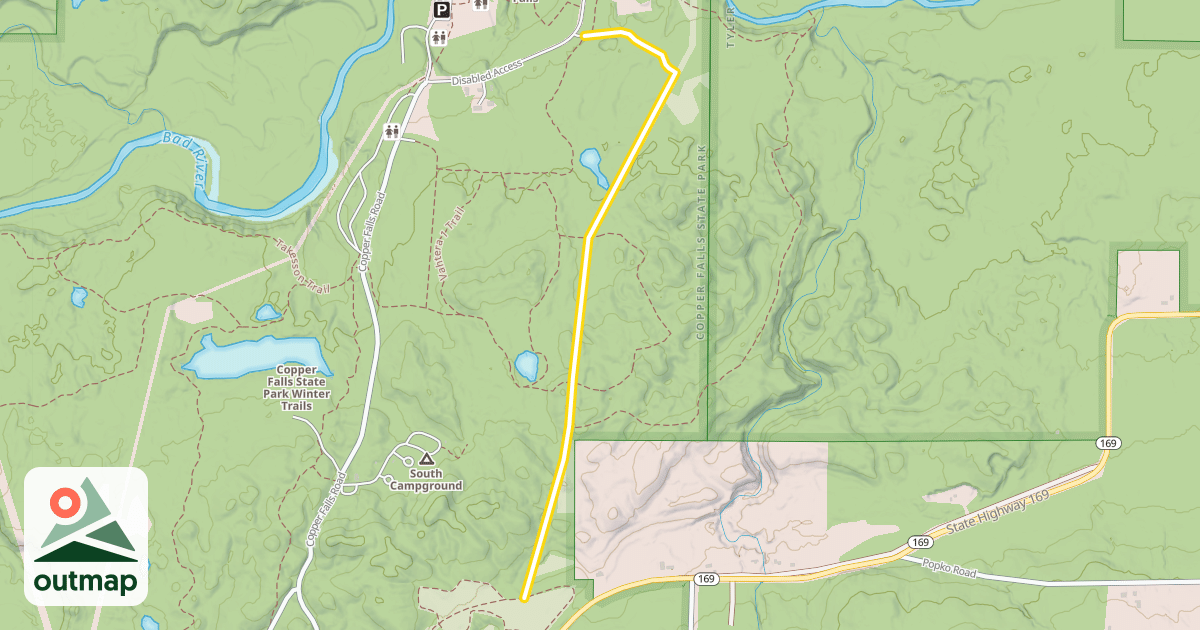 Map of Pipeline Trail