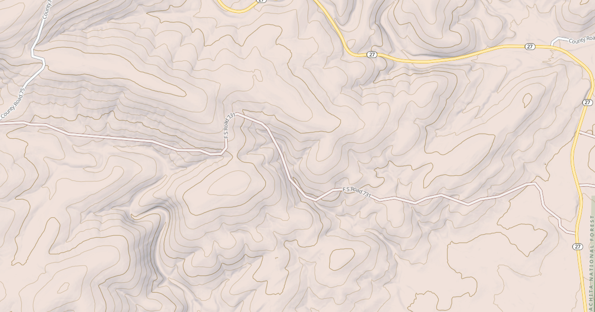 Map preview of PEAVINE
