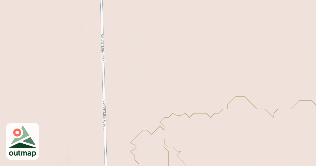 Map of AKRIGG ROAD SPUR O