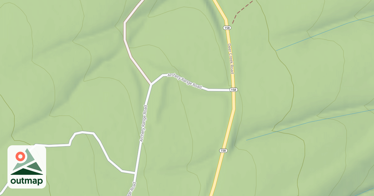 Map of ARCHERY RANGE ROAD
