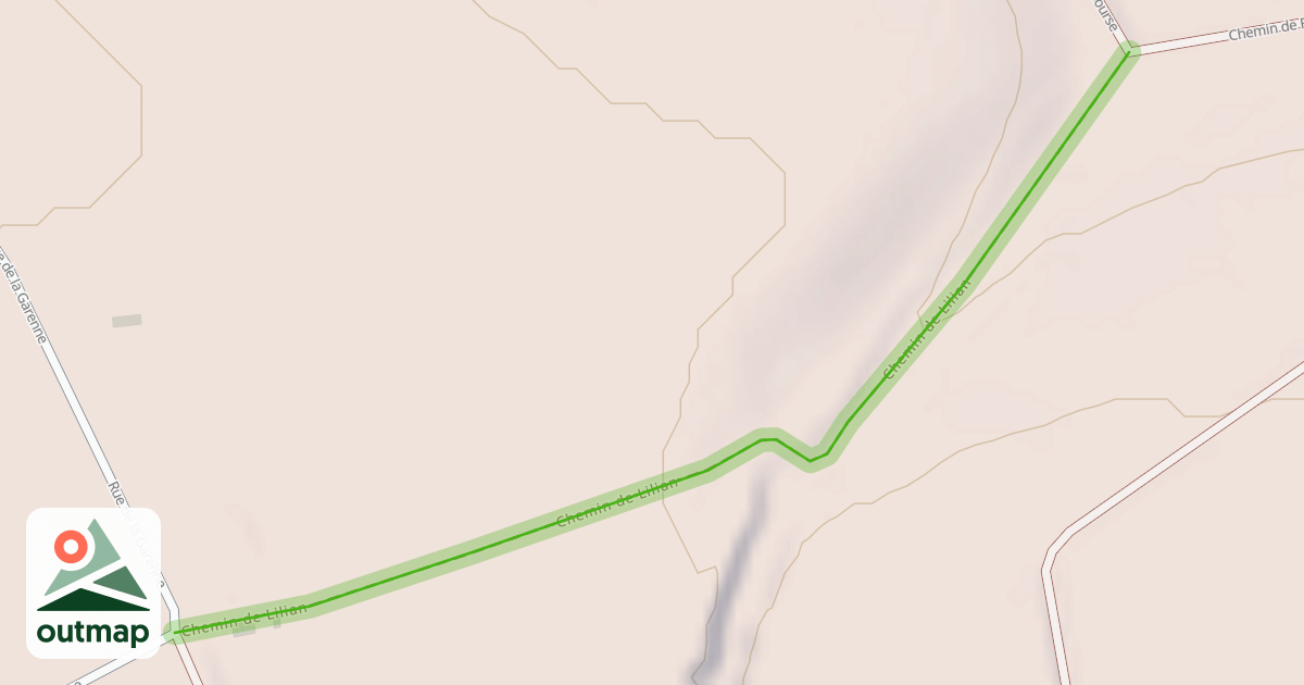 Map of Chemin de Lilian