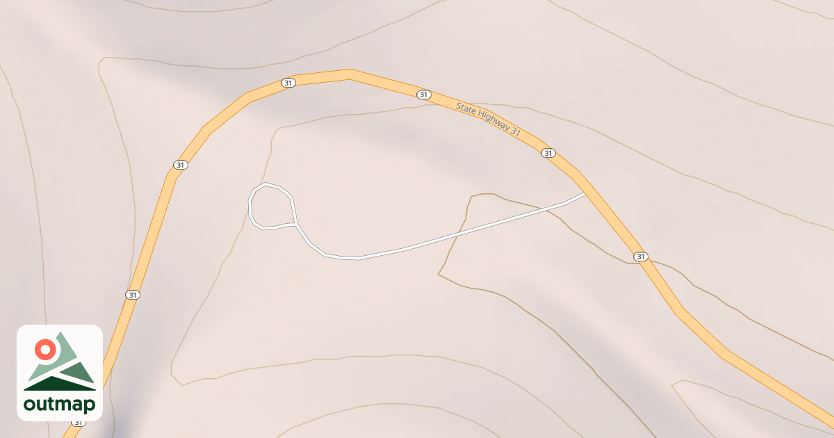 Map of PINE CREEK CG