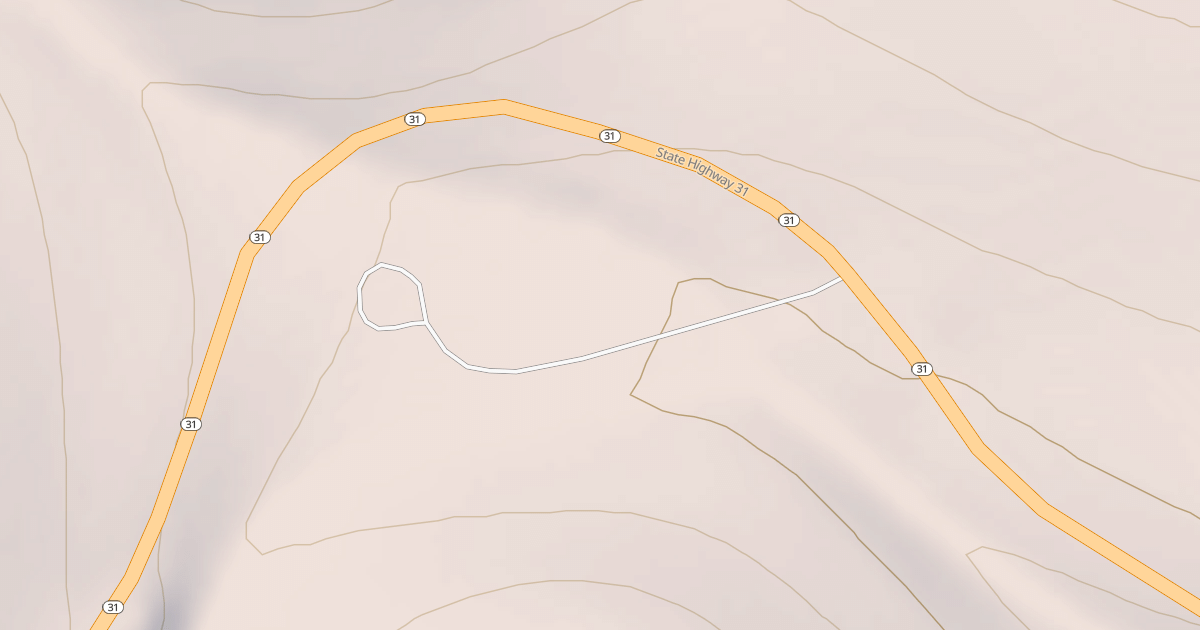 Map preview of PINE CREEK CG