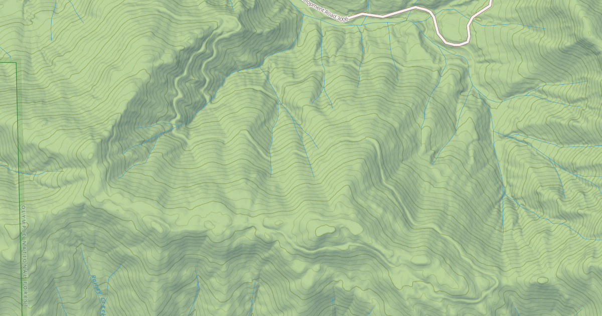 Map preview of USFS Motor Vehicle Use Map Roads {F4405026-550E-4A30-829B-7CA5A4C82A9A}