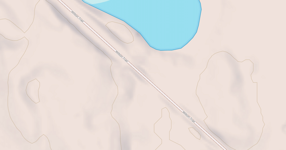 Map preview of Wilton Trails Northwest