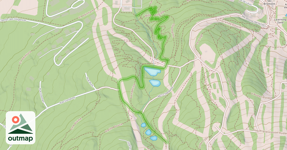 Map of 27 Coulée Douce