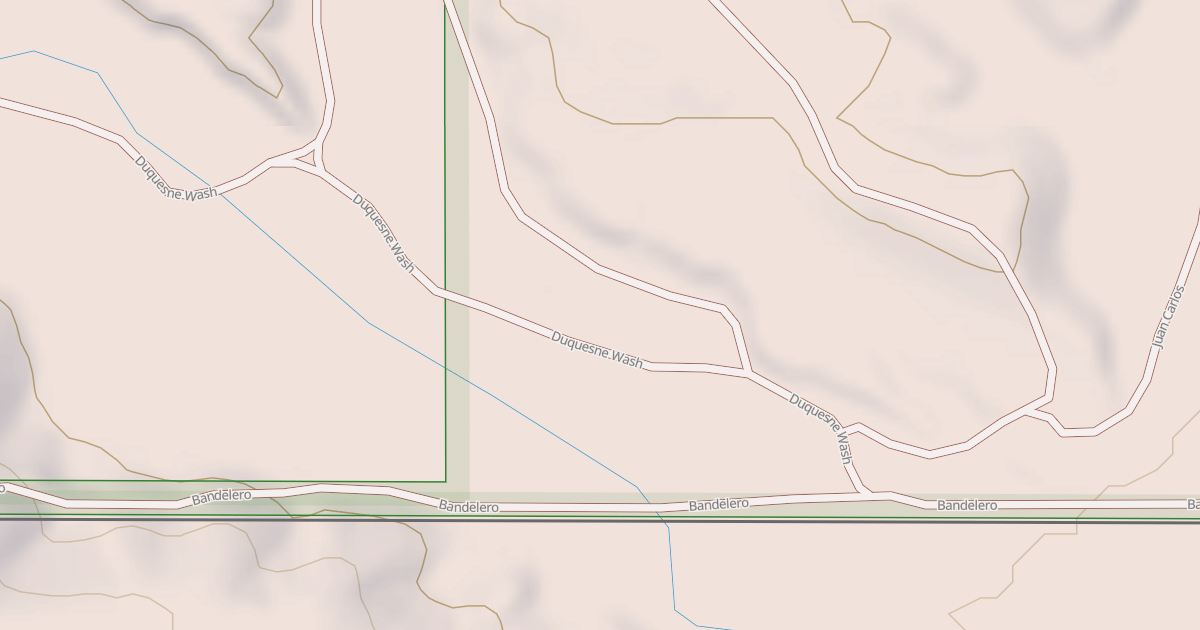Map preview of DUQUESNE WASH