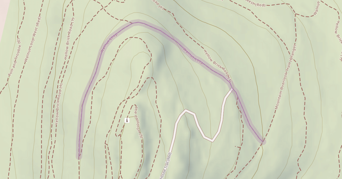 Map preview of Walnut Loop