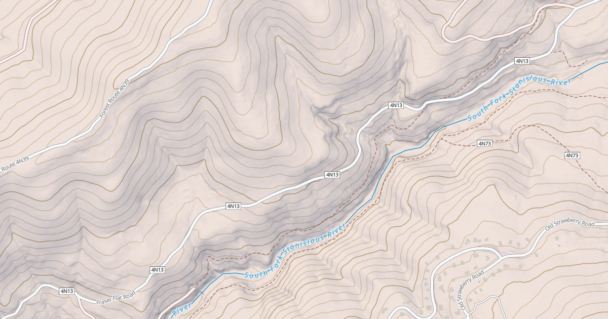 Map preview of FRASER FLAT RD
