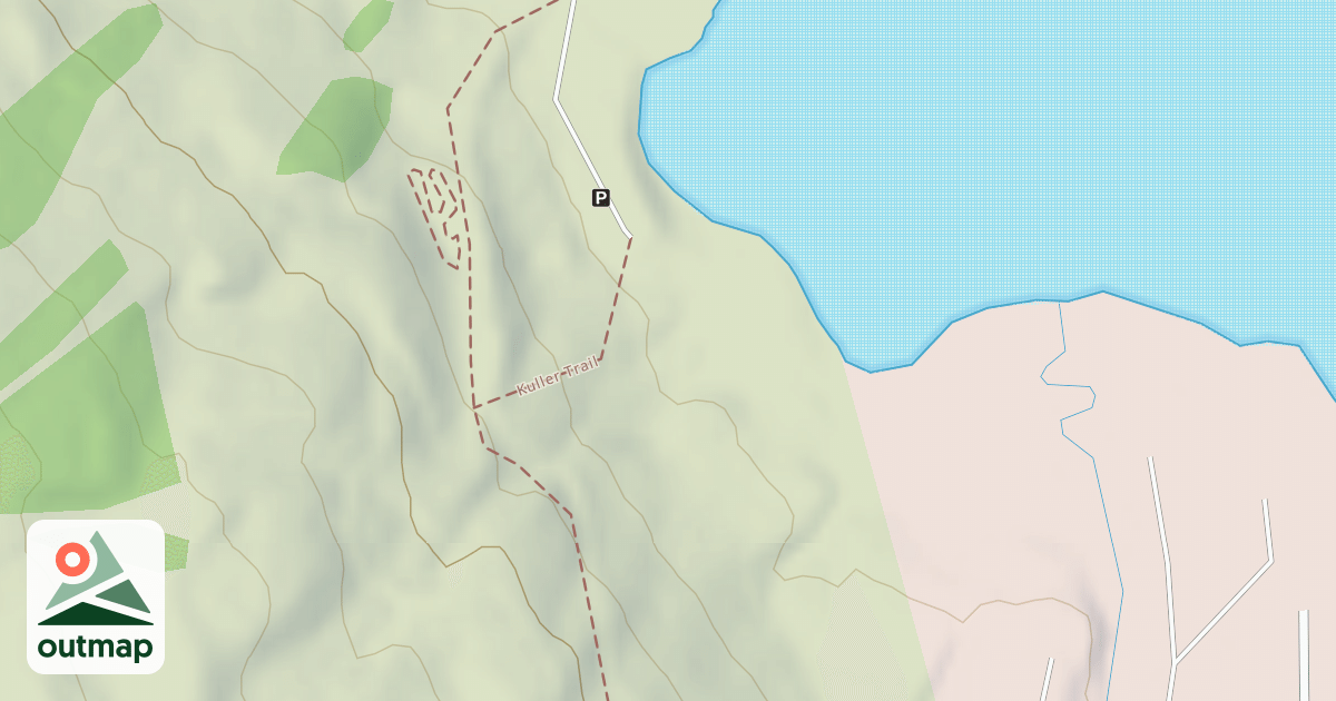 Map of Jack Williams Toboggan Chute
