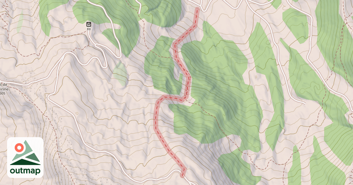 Map of Les Eperviers