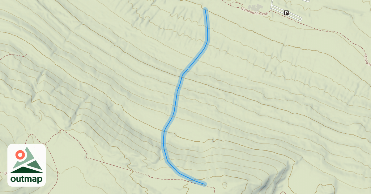 Map of Copper Run