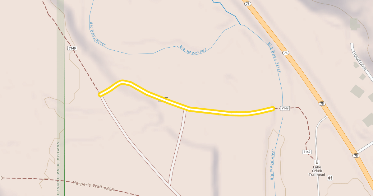 Map preview of Laurie's Lane