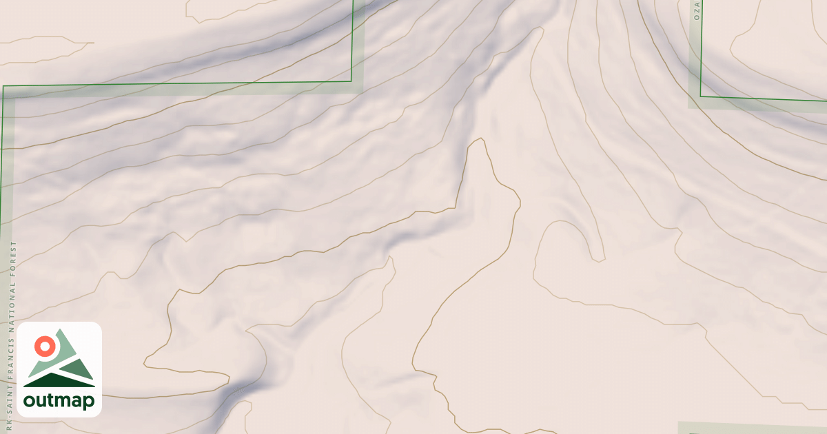 Map of USFS National Forest System Roads {F3818757-4B0F-4F09-8677-CF3B72B23B06}