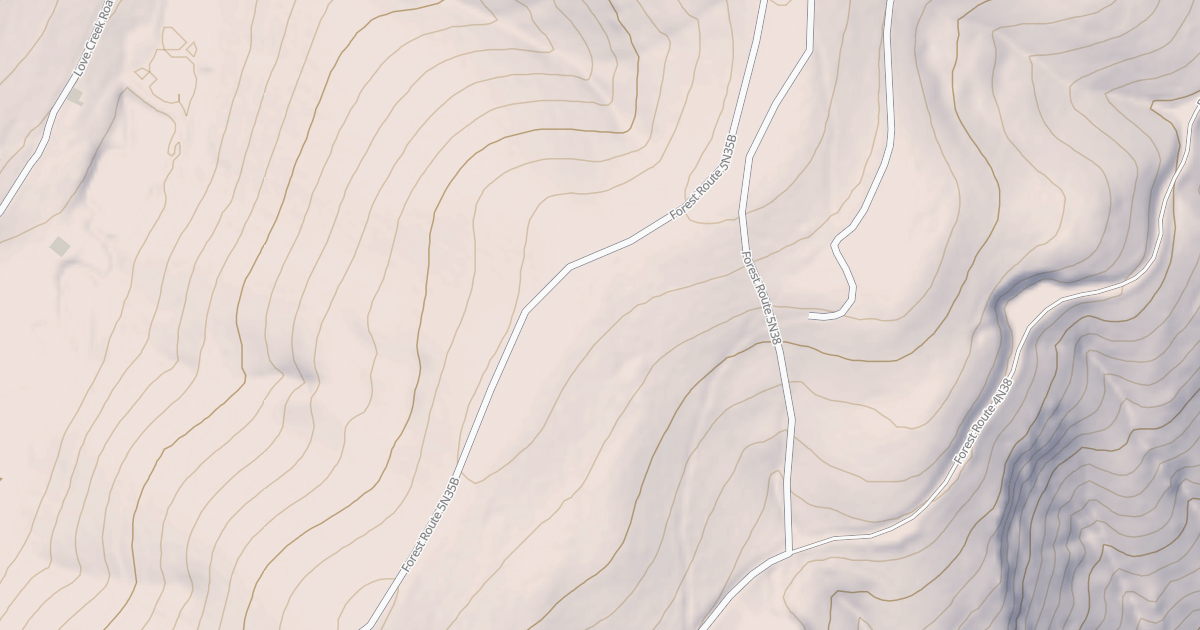Map preview of USFS Motor Vehicle Use Map Roads {18BAB5EE-C2C5-49E9-B876-A6C3E5FEB714}