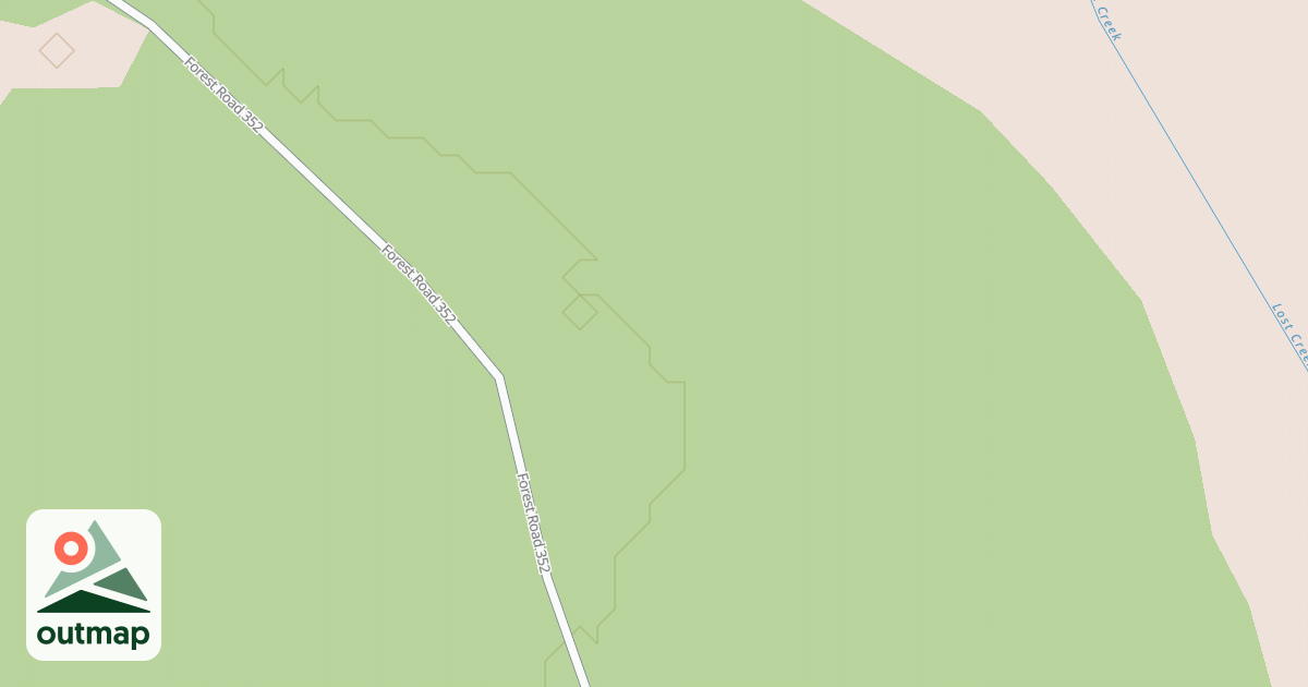 Map of USFS Motor Vehicle Use Map Roads {D0B11640-23D8-41C3-9F41-80B5ED3E7A84}