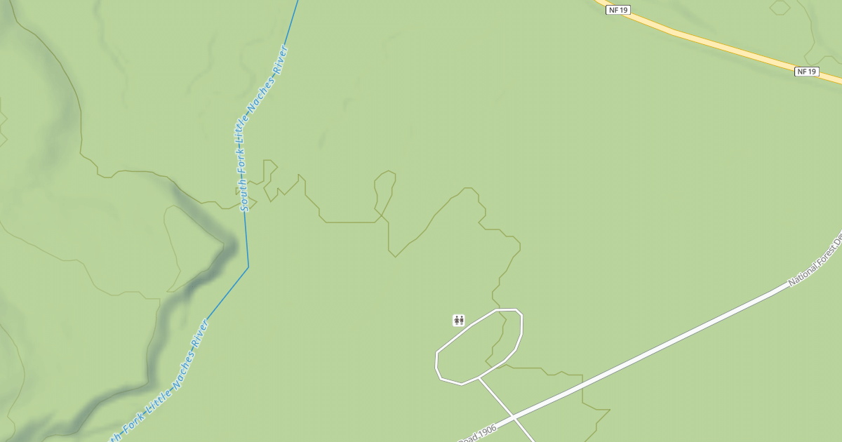 Map preview of USFS National Forest System Roads {AD0A74F9-FCC4-4879-BFAA-6CEEF28CBDF4}