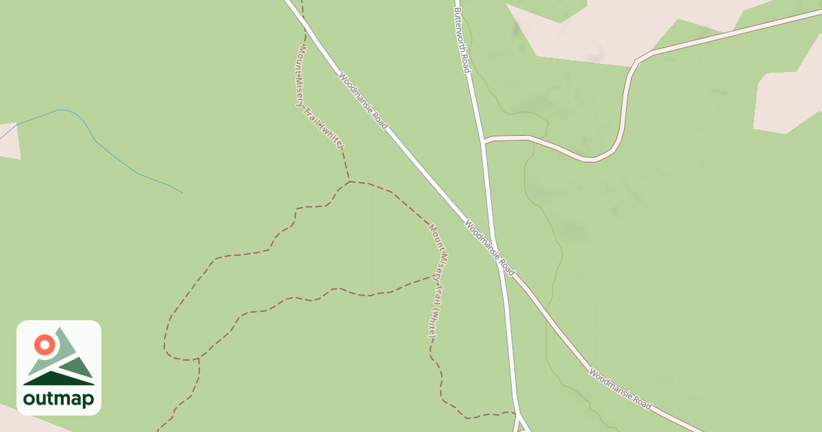 Map of Lebanon Loop Trail