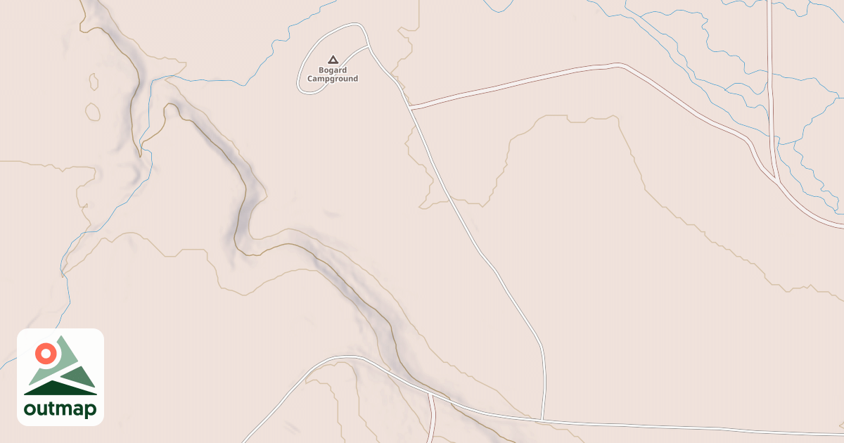 Map of BOGARD CG ACCESS