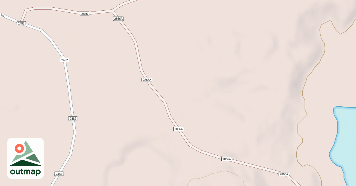 Map of ADDIS LAKE ROAD SPUR A