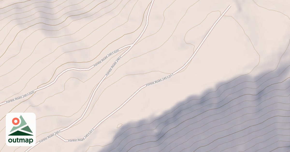 Map of USFS National Forest System Roads {8F0B4E57-7DEC-4B9B-B6BD-D64AB931FE19}