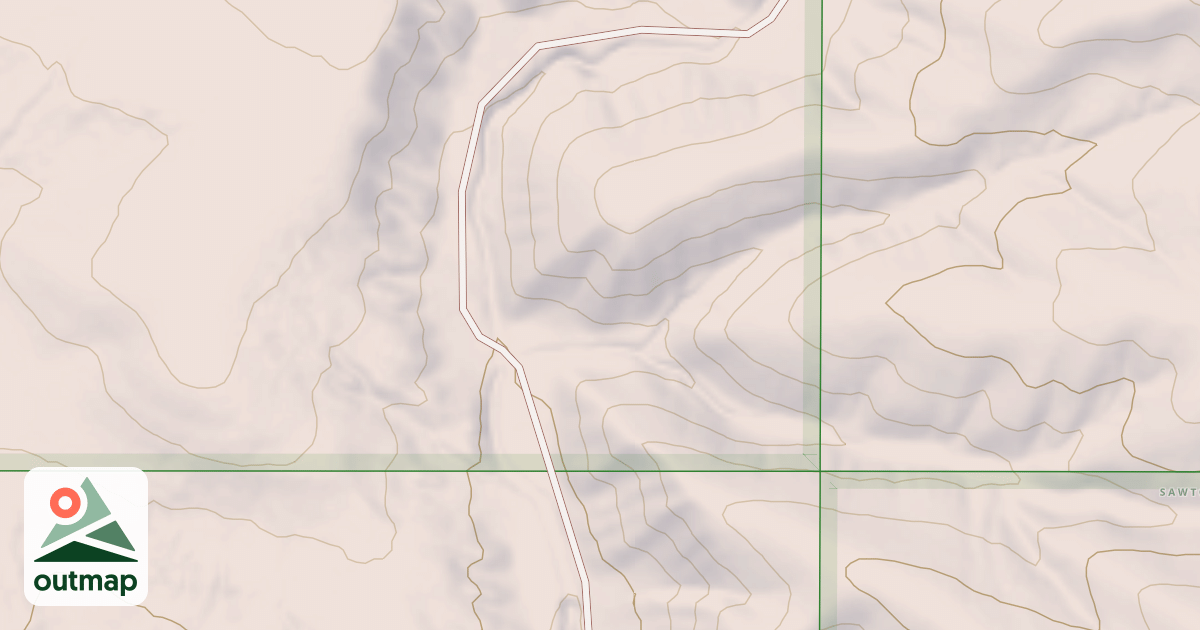 Map of GREEN CANYON