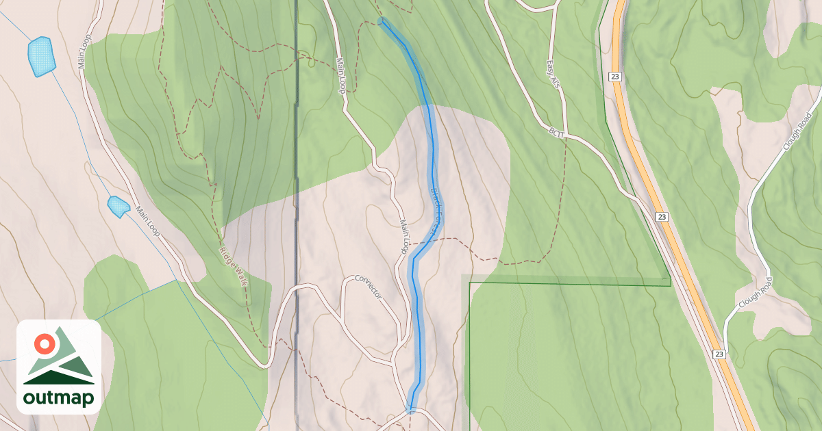 Map of Black Forest