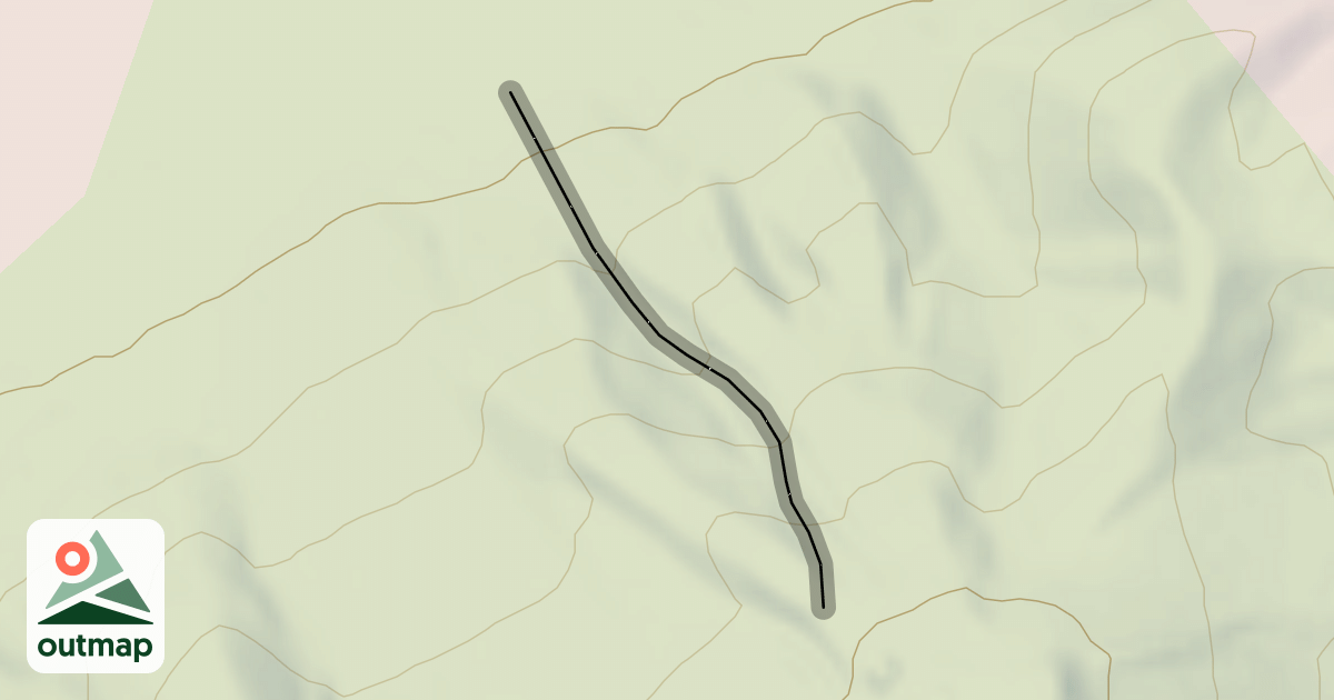 Map of Ridge Run